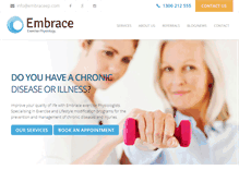 Tablet Screenshot of embraceep.com